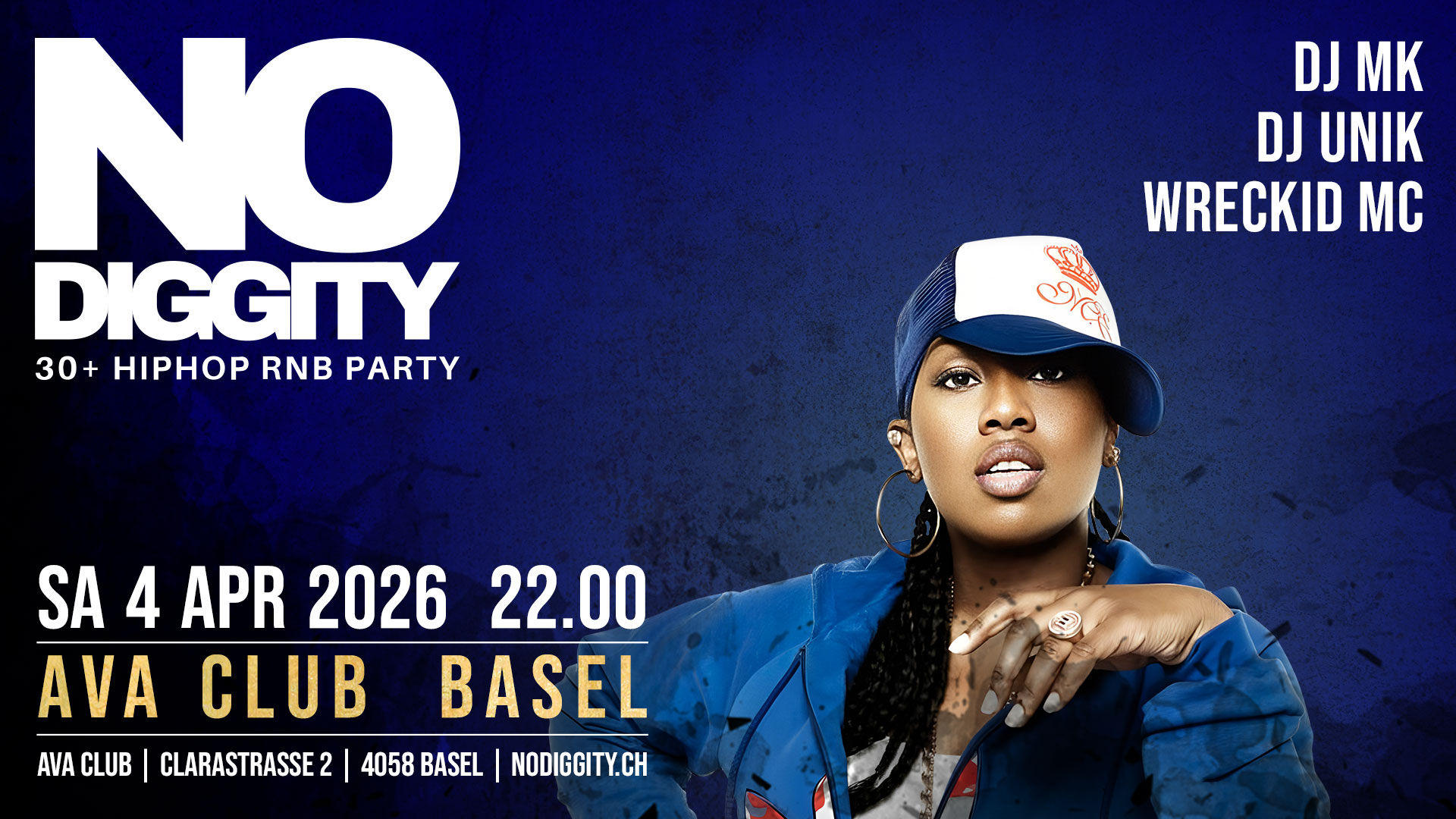 No Diggity // 30+ Hip Hop RnB Party // AVA Club Basel | Switzerland Tourism