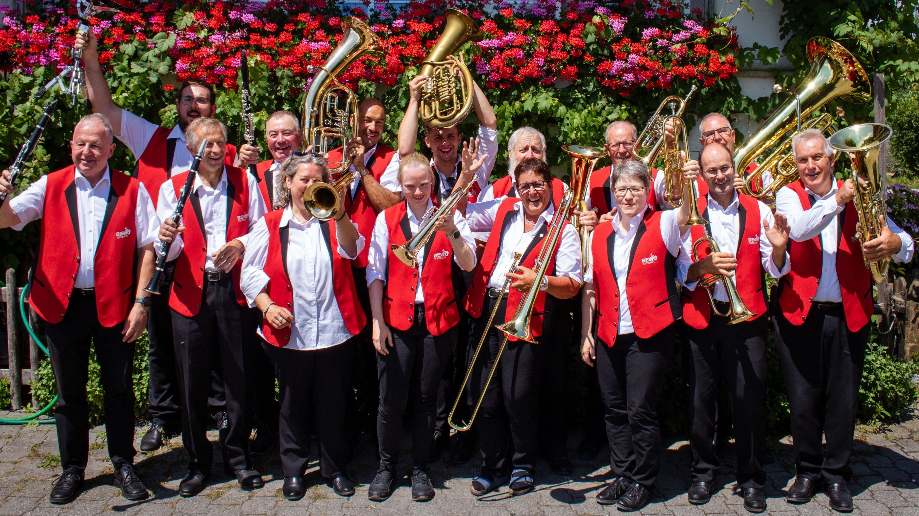 Frühschoppenkonzert der Blaskapelle BEWO