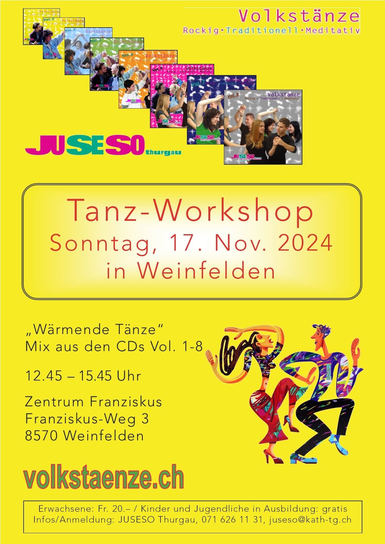 Volkstanz workshop switzerland tourism