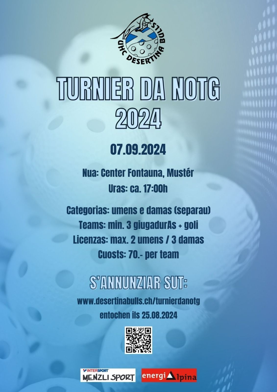 Notg Turnier da notg 2024-Unihoc | 瑞士国家旅游局