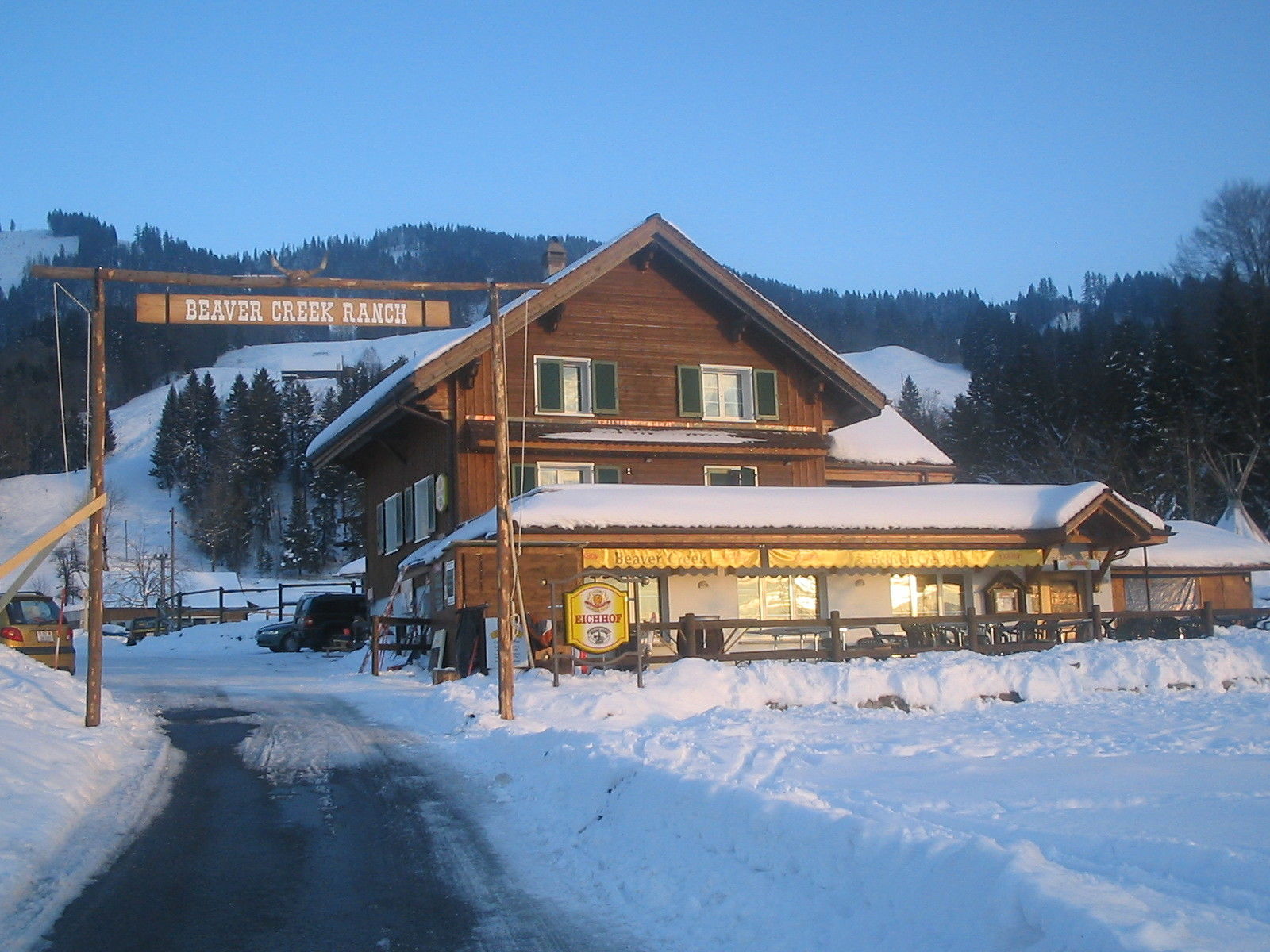 Restaurant Beaver Creek Ranch 950m Schweiz Tourismus