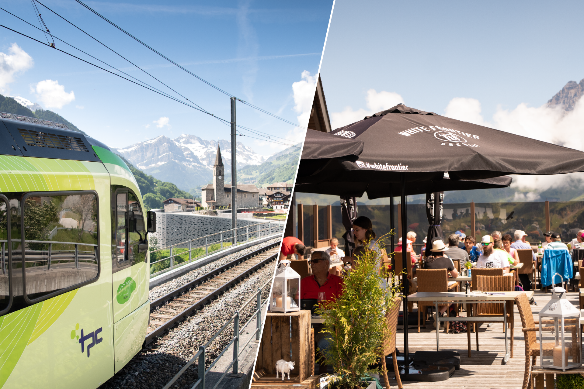 Viewpoint menu with train Switzerland - B4571cd3 Edc0 4580 895a 8894a0dd1077 