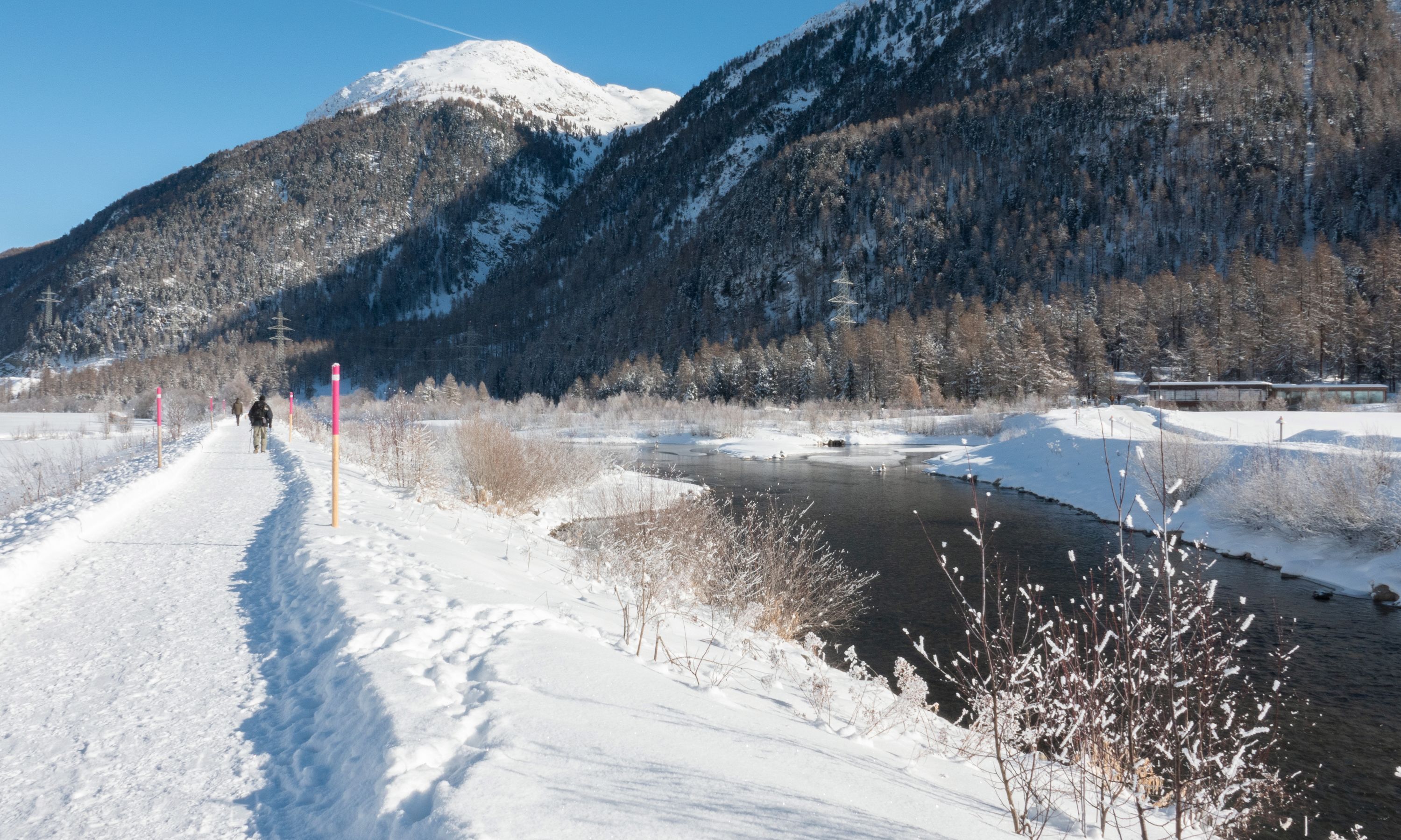 Innauen-Weg Samedan–La Punt | Switzerland Tourism