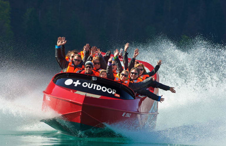 Winter Jet Boating excursion in Interlaken, Switzerland | Switzerland ...