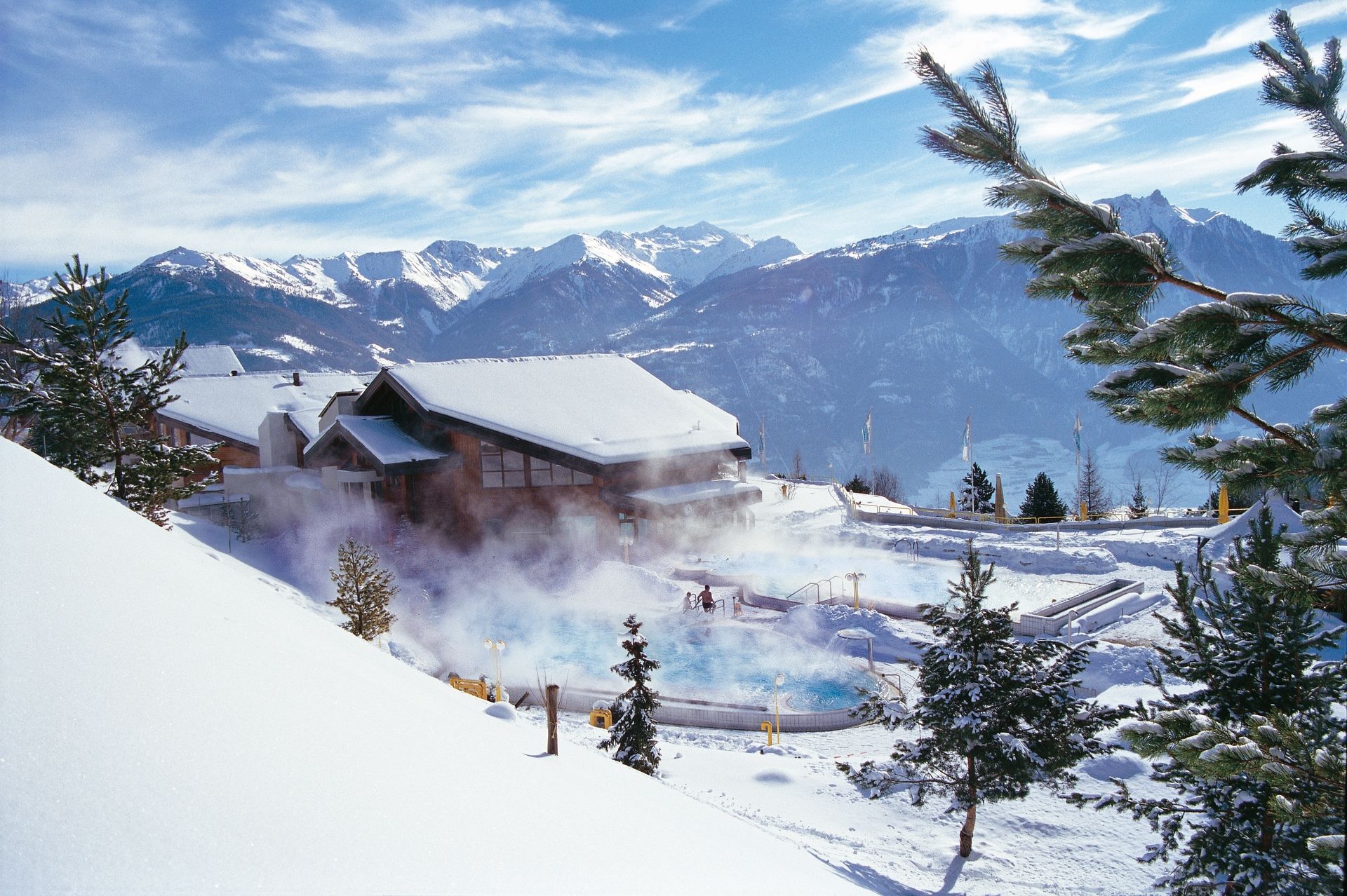 Remisión Licuar Marte Baños termales de Ovronnaz | Suiza Turismo