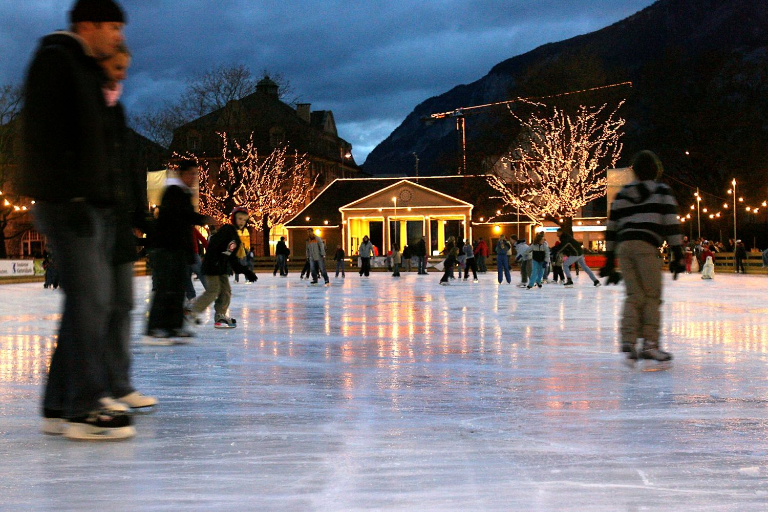 Ice Skating in Whistler