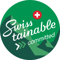 Etichetta, Swisstainable, Livello 1, impegnato
