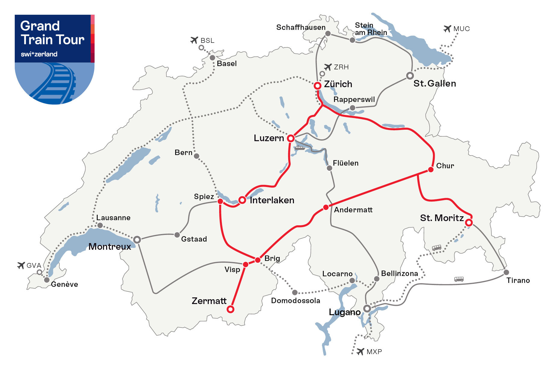 GTToS, Top Attractions Tour