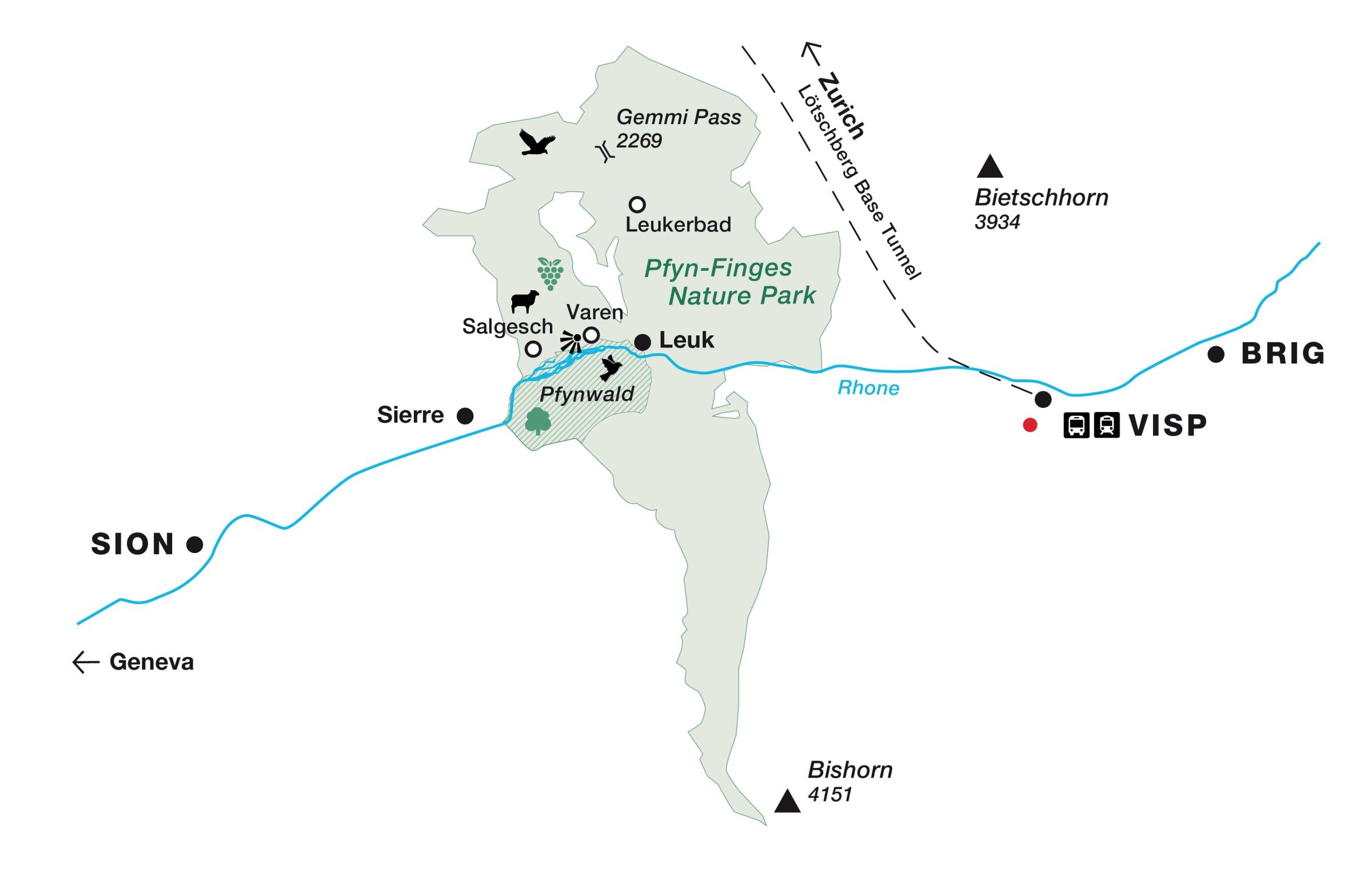 Key Story, Karte, VS, Weinpark, Keine Region, Rebberg, Naturpark/Reservat, Fluss, Wein