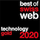 Best of Swiss Web 2020 Technology Gold