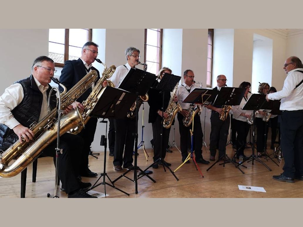 Concert with the A Klang Saxophone Orchestra Switzerland Tourism