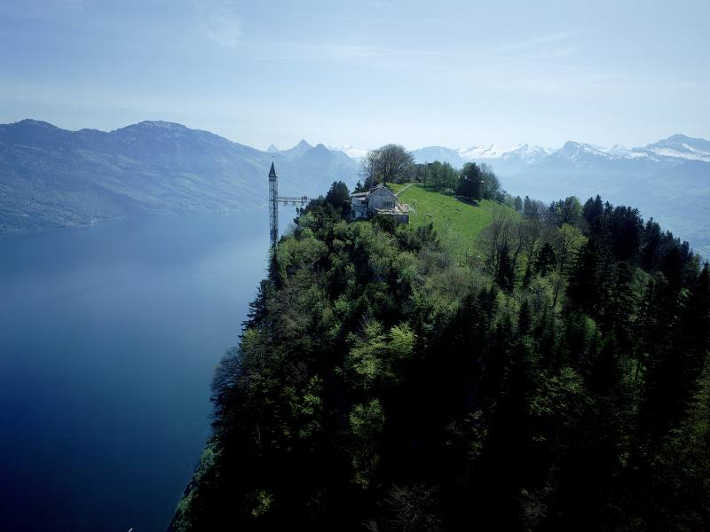 瑞士中部—2026 琉森(Luzern).皮拉圖斯山.鐵力士山.瑞士最高觀光電梯攻略 Hammetschwand Lift1